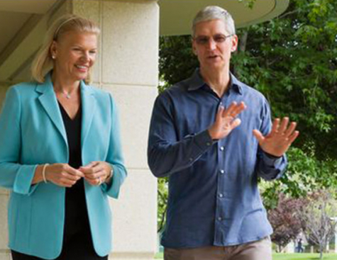 The first products to come from the Apple/IBM partnership are expected for November