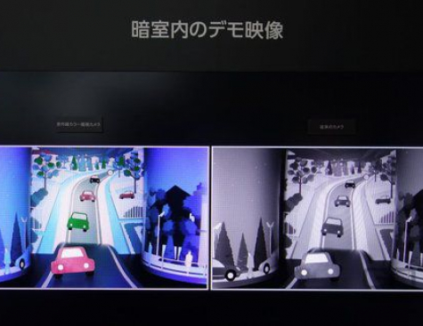 Sharp presents a nightvision camera that films in color