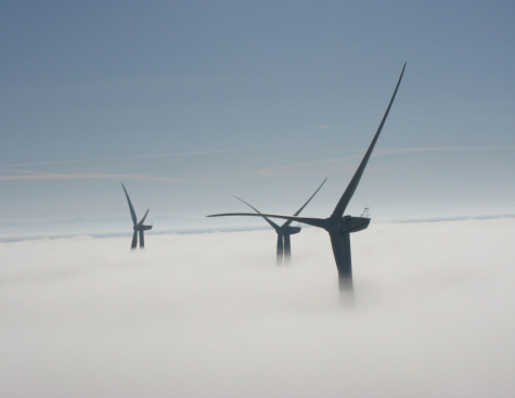 Heated patches for wind turbine blades