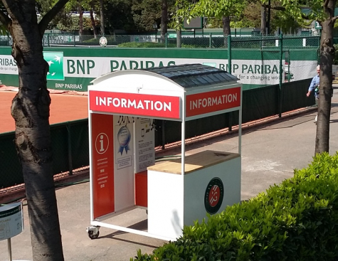 Armor: solar energy for spectators at Roland Garros