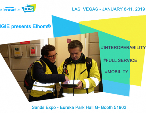 CES 2019 : ELHOM® Solution sur le stand ENGIE & Partners