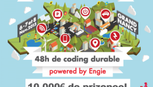​ENGIE et le Grand Nancy organisent un Hackathon Climat du 6 au 8 novembre 2015.