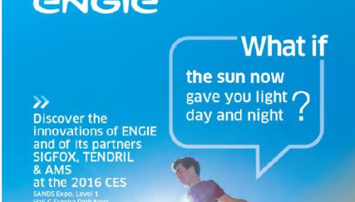 Les innovations d'ENGIE s'exposent au CES 2016