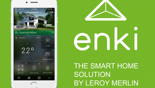 Enki, la solution de maison connectée par Leroy Merlin
