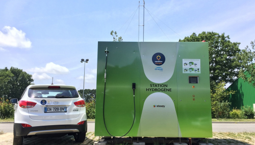 Atawey, French hydrogen stations at CES 2019