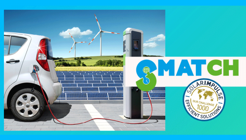Smatch, a winning solution from the Innovation Trophies, receives the Solar Impulse Label