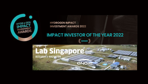 ENGIE Lab Singapore awarded Impact Investor of the Year 2022