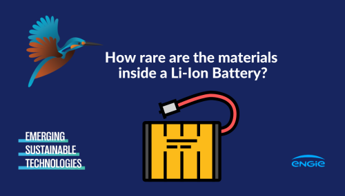 Batteries Li-Ion : how rare are the raw materials used in Li-Ion batteries?