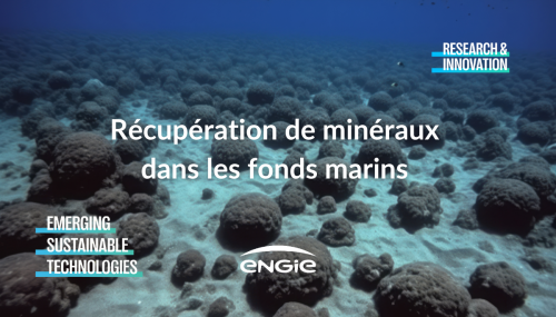 Récupération de minéraux dans les fonds marins
