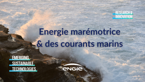 Energie marémotrice et énergie des courants marins