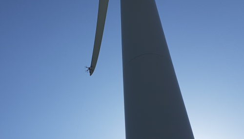 Maintenance robotisée des éoliennes avec ENGIE Green