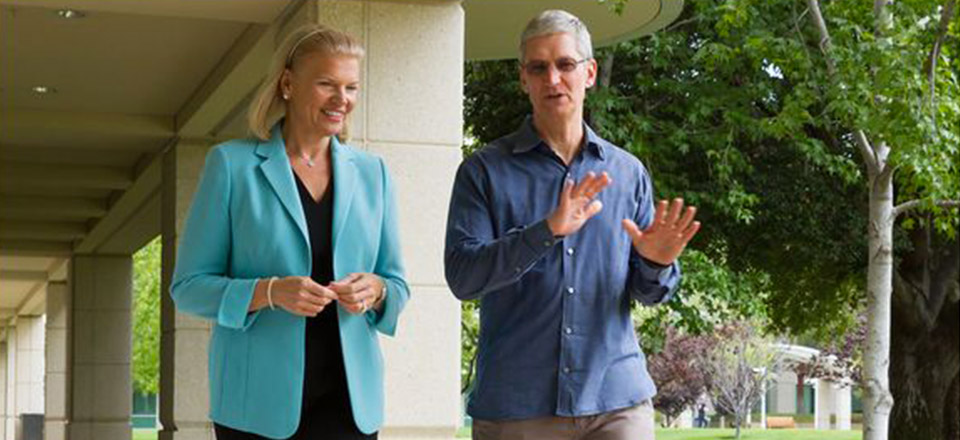 The first products to come from the Apple/IBM partnership are expected for November