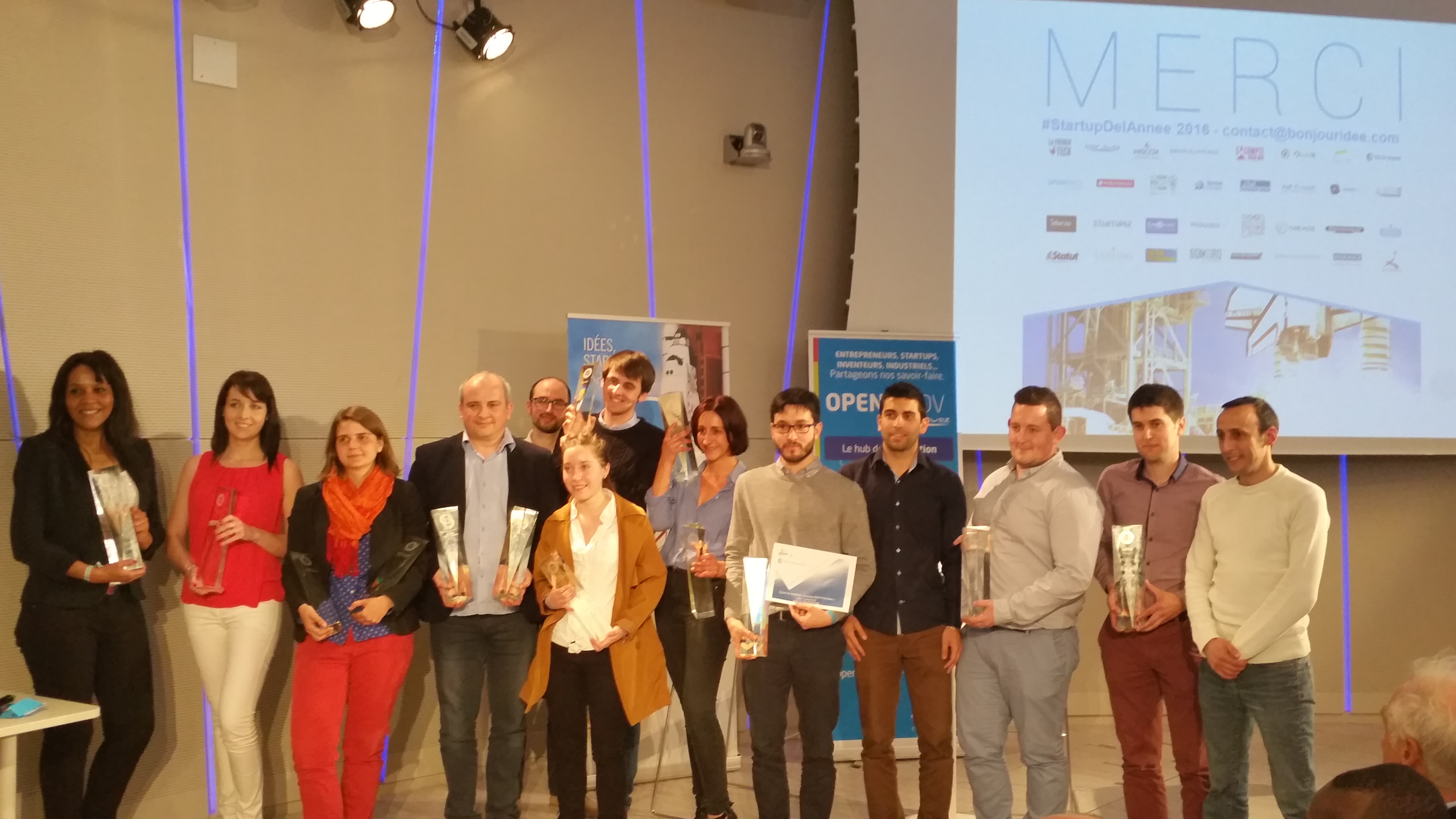 Bonjour Idée’s Startup of the Year 2015 Awards Ceremony at GDF SUEZ