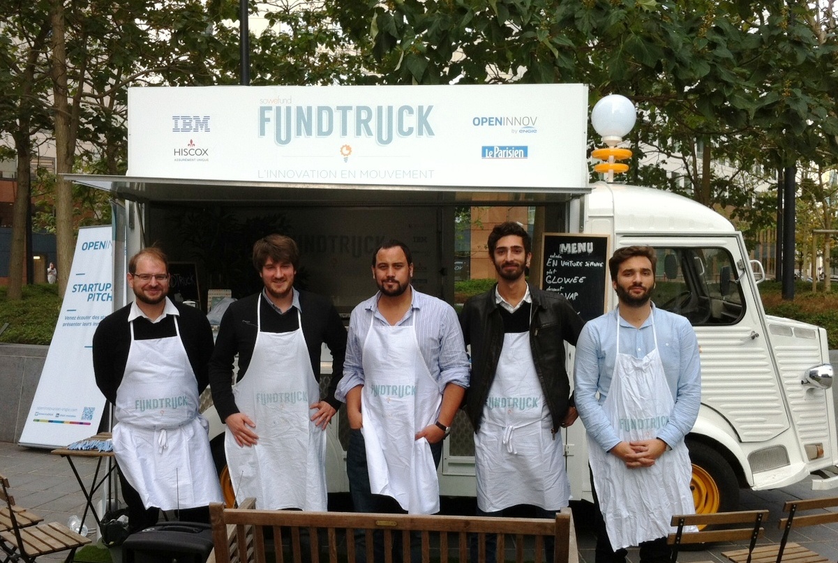 ​The fundtruck shows up at Engie!
