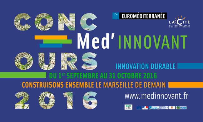​Participate in the med'Innovant competition to help conceive the Marseille of the future
