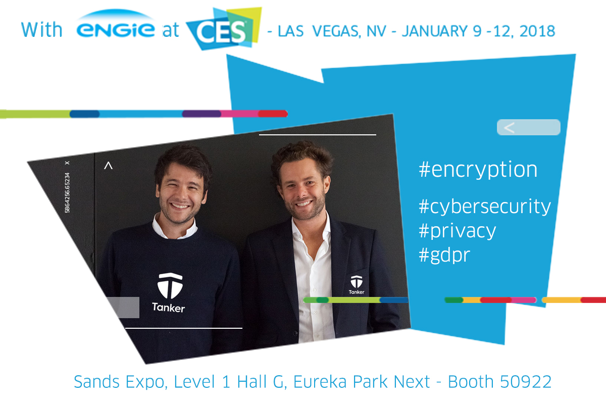 Tanker at CES 2018: turnkey cybersecurity solutions for cloud services developers