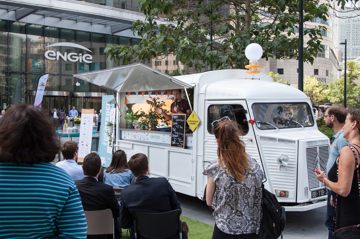The 2018 edition of the Fundtruck stops at ENGIE on September 20th