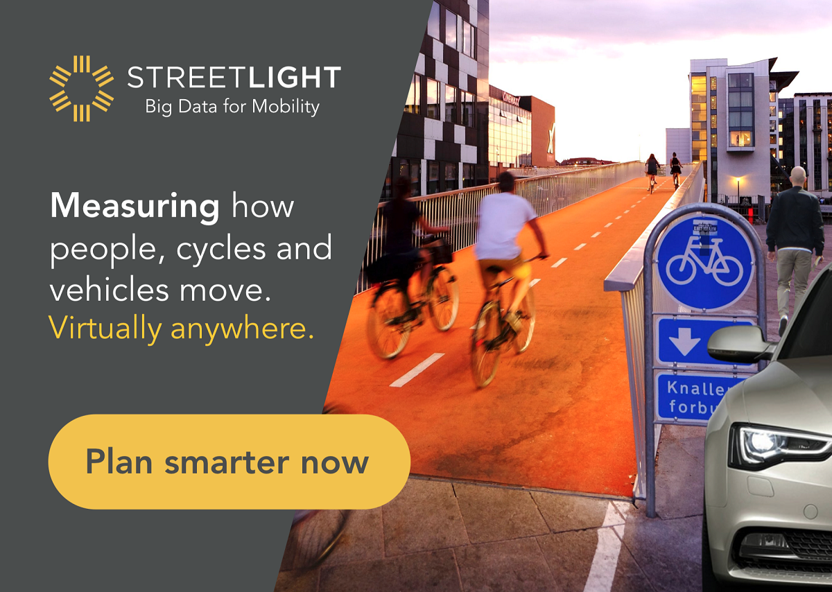 Streetlight Data – Shining a Light on Mobility Behaviour