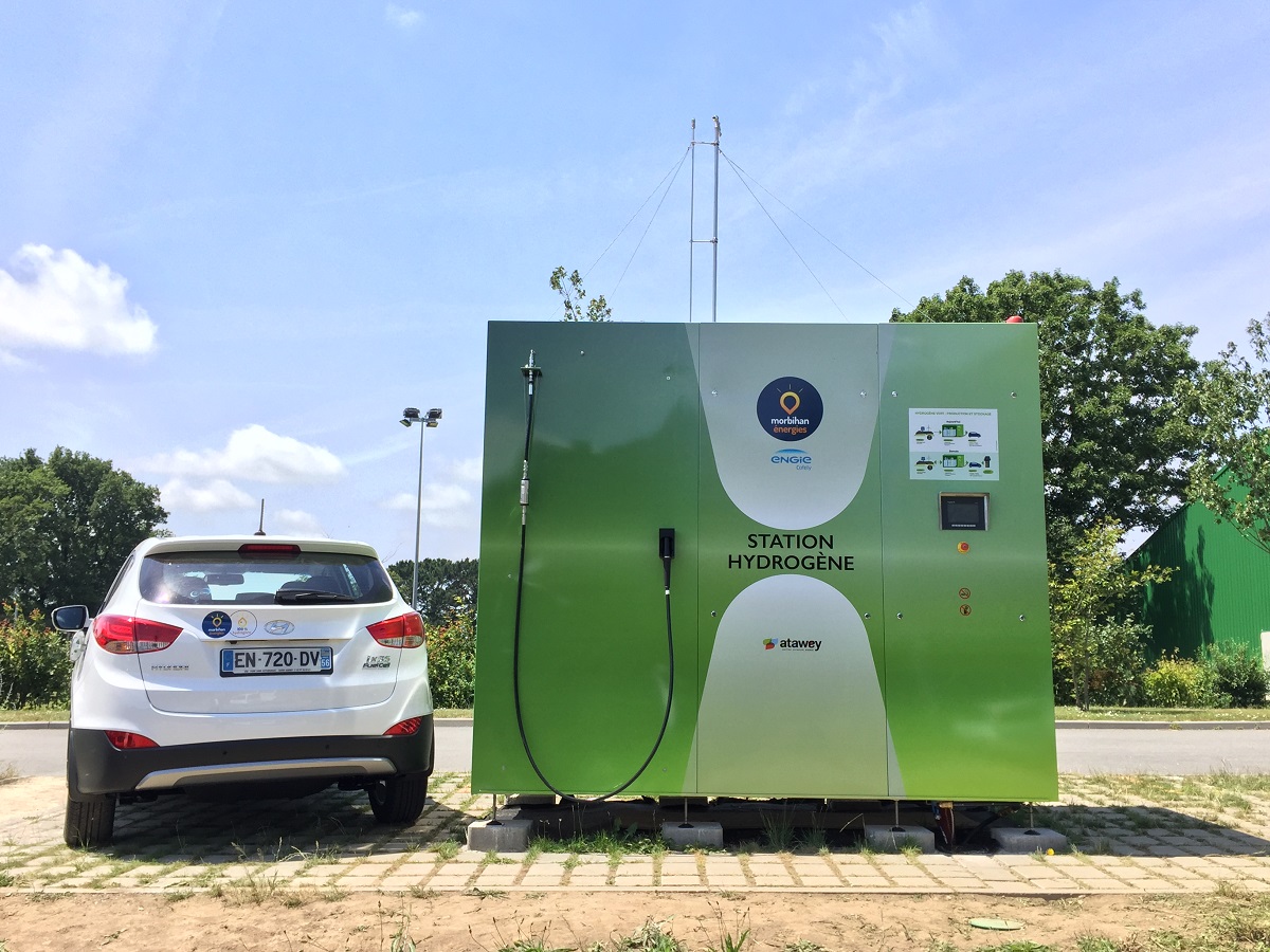 Atawey, French hydrogen stations at CES 2019