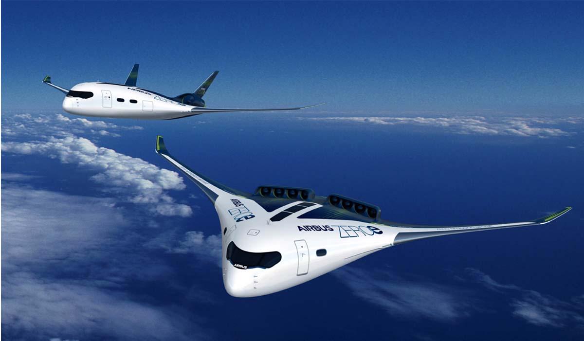 Hydrogen powered planes