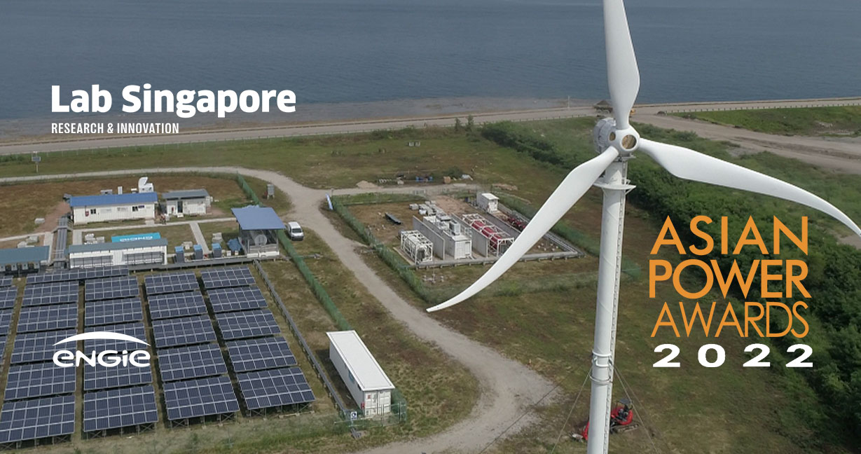Le Lab Singapore remporte le prix du 'Projet R&D de l'année' des Asian Power Awards 2022.