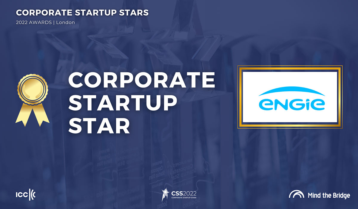ENGIE wins the 'Corporate Startup Stars' intrapreneurship program award