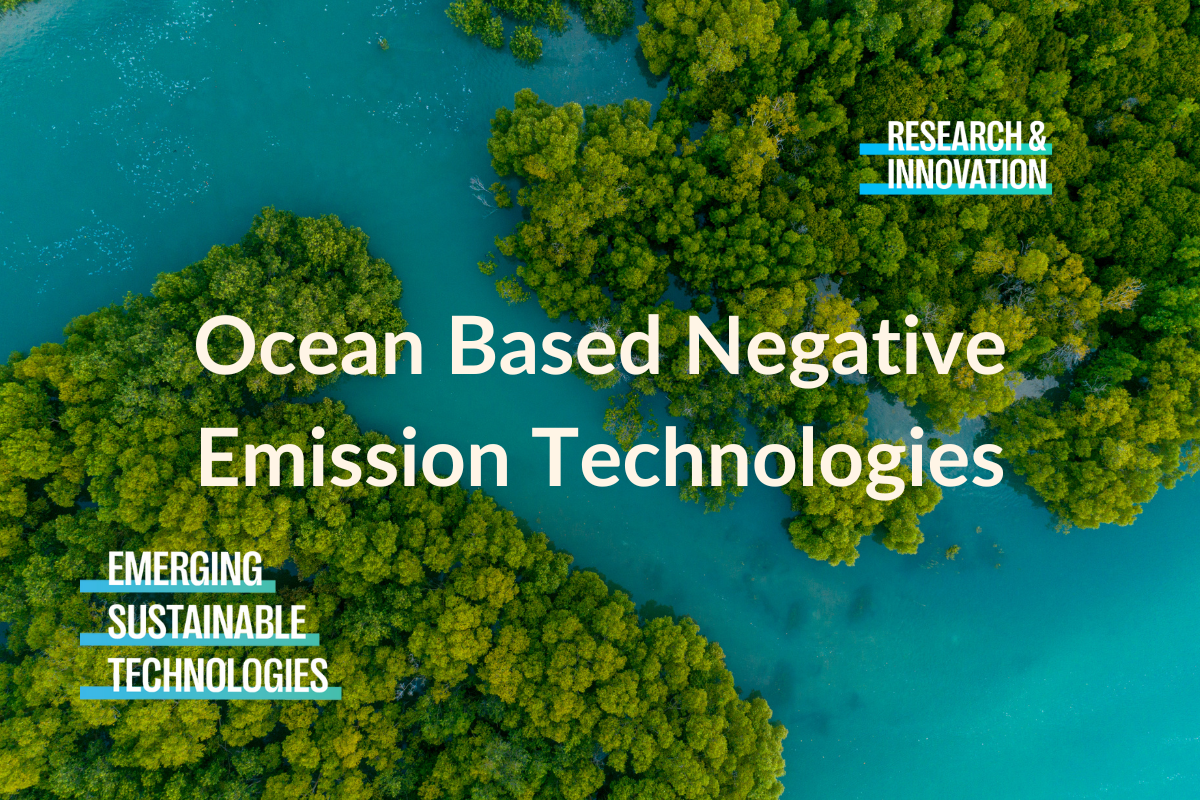 Ocean-based Negative Emission Technologies