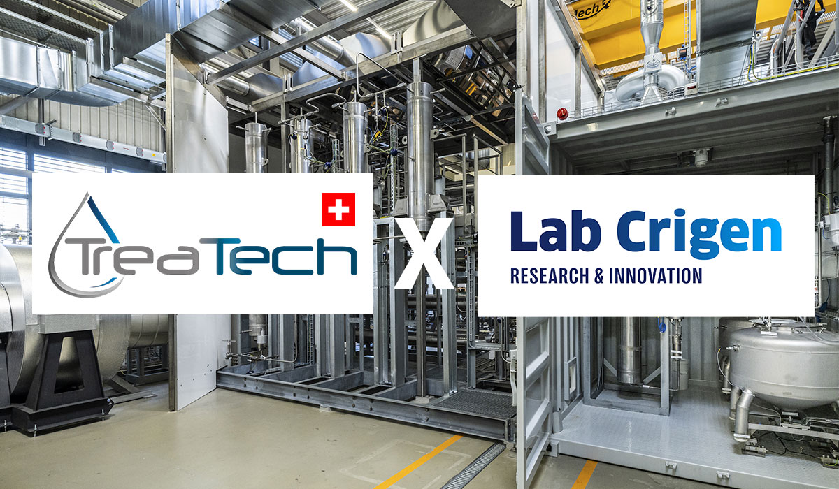 Lab CRIGEN et TreaTech collaborent pour développer la gazéification hydrothermale catalytique