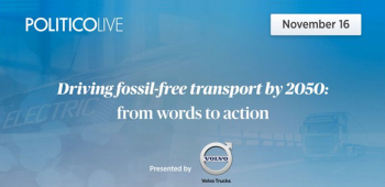 “Driving fossil-free transport by 2050: from words to action”.