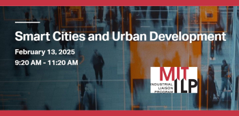 [Webinar MIT] Smart Cities and Urban Development