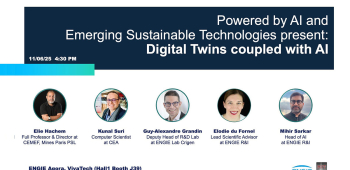[Powered by AI x Emerging Sustainable Technologies] : Digital Twins coupled with AI