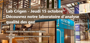 [VISITE R&I] Laboratoire d’analyse de la qualité des gaz au Lab CRIGEN