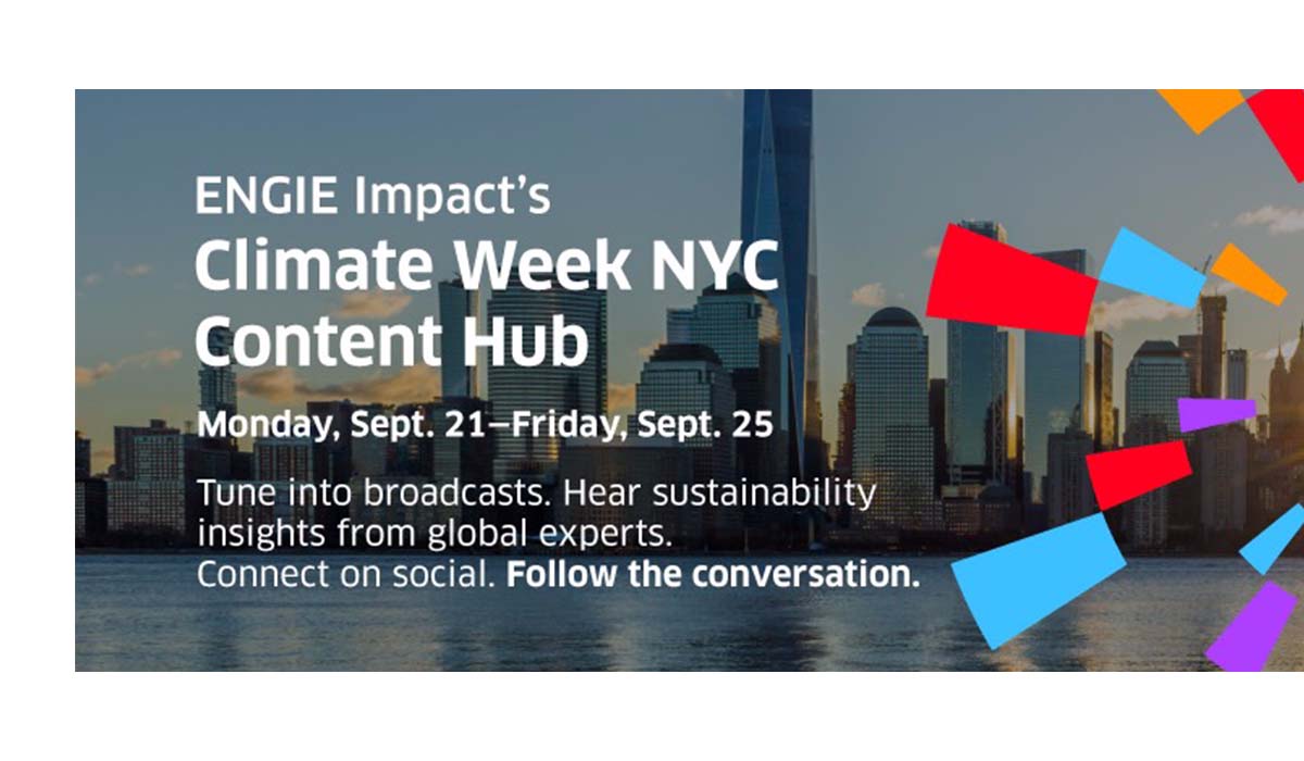 ENGIE Impact's Climate Week NYC Content Hub