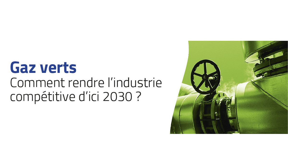 [REPLAY] Gaz verts : comment rendre l’industrie compétitive d’ici 2030 ?