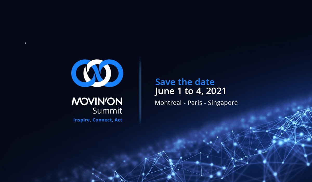 Movin On Summit 2021 - Le sommet mondial de la mobilité