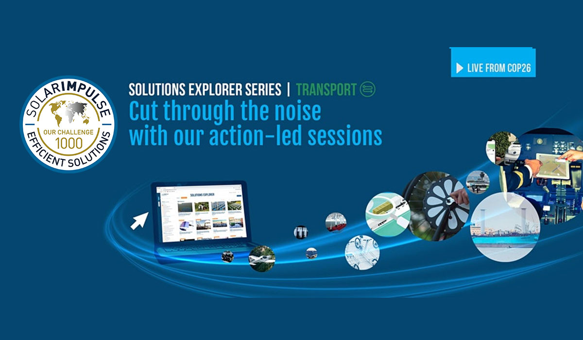 [LIVE from COP26]  Solutions Explorer Series on Transport