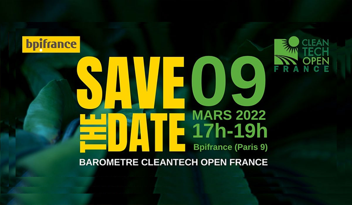 [REPLAY] Baromètre Cleantech Open France 2022