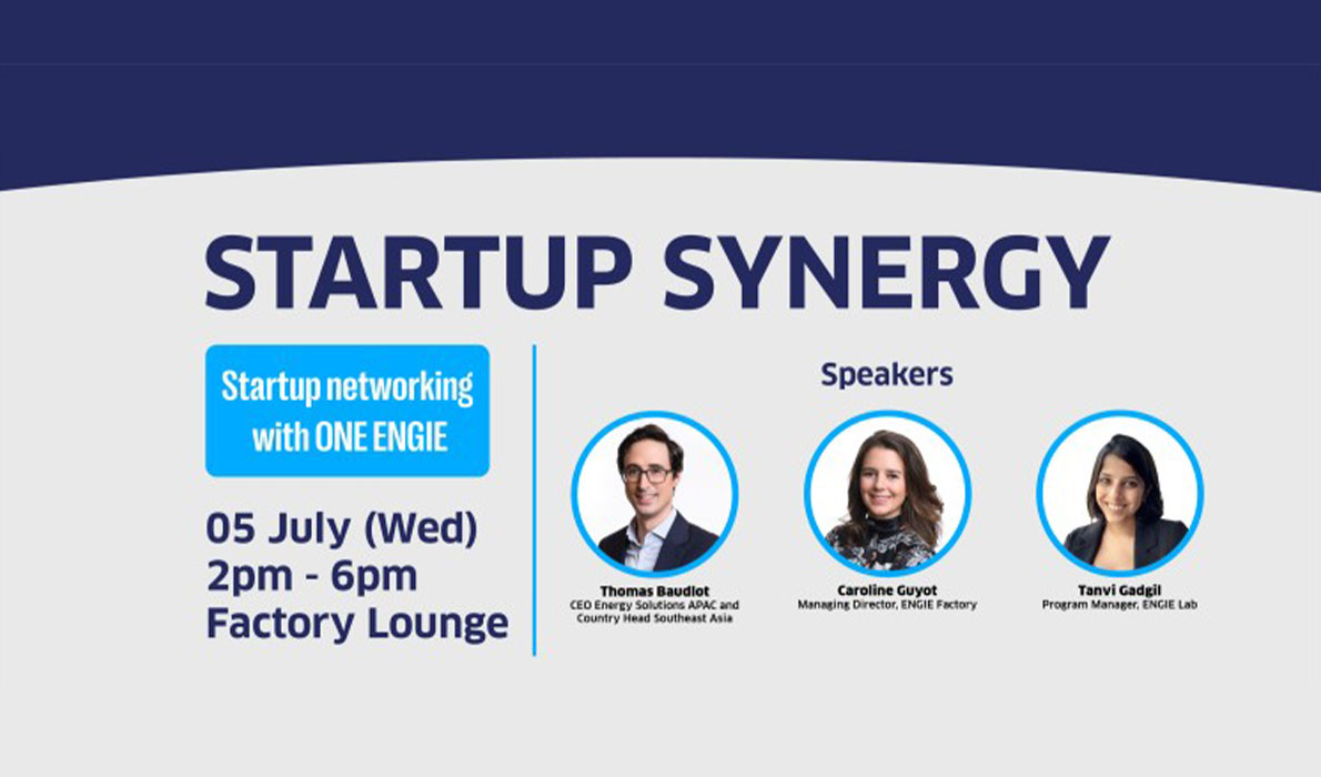 Startup synergy : calling for Startup Solutions to Collaborate with ENGIE in APAC