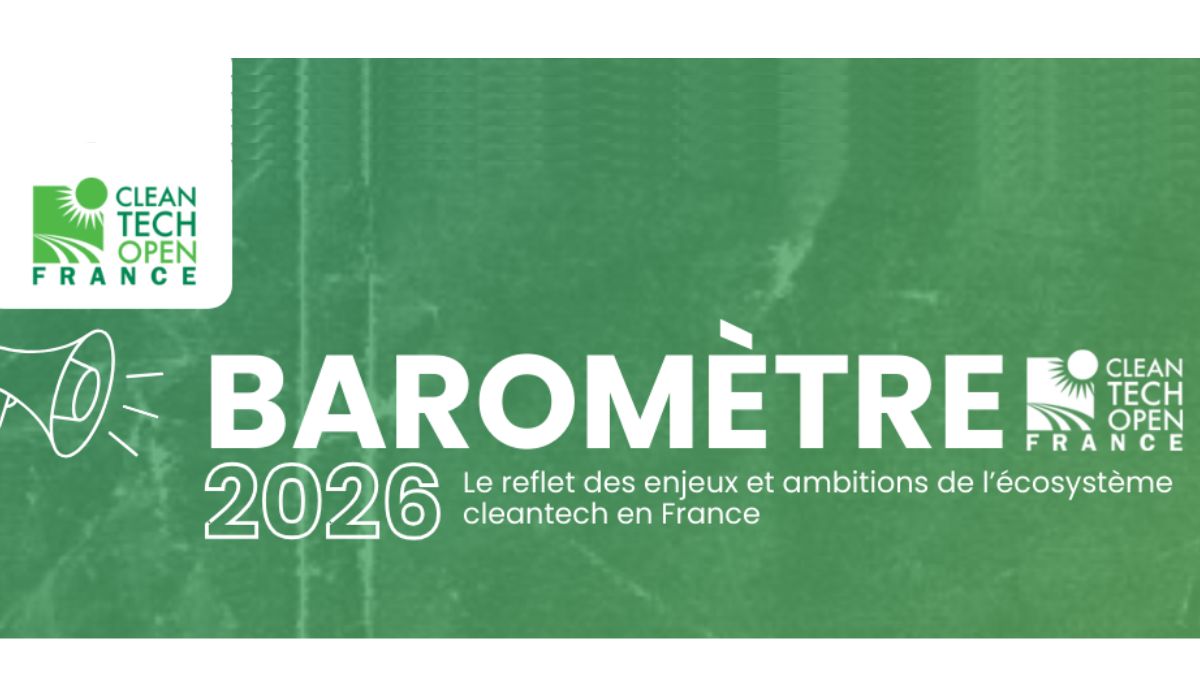 Baromètre Cleantech Open France 2026