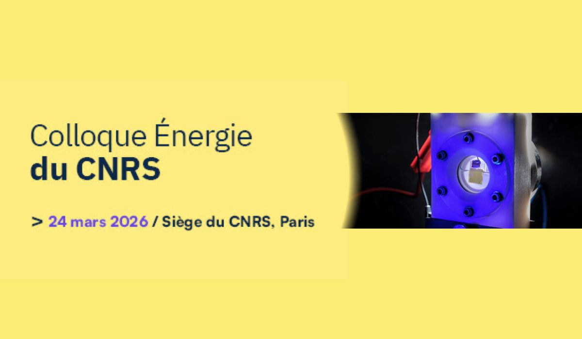 Colloque énergie du CNRS 2026