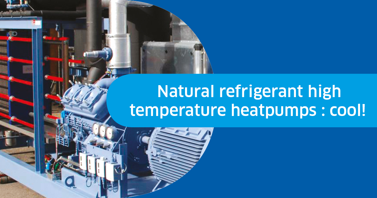 Natural refrigerant high temperature heatpumps cool! ENGIE Innovation