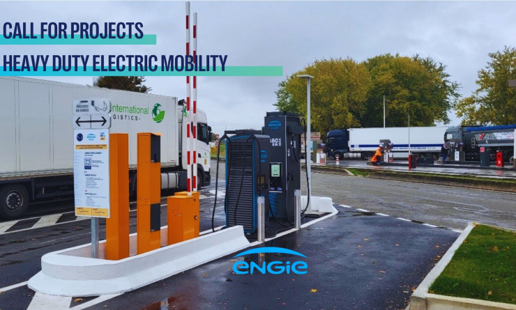 Appel à solutions pour la réservation, l'accessibilité et le management énergétique de la recharge électrique de véhicules poids lourds